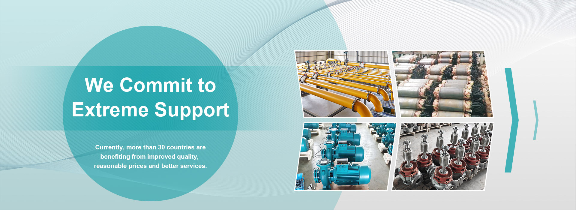Pompe de puits profond en Chine